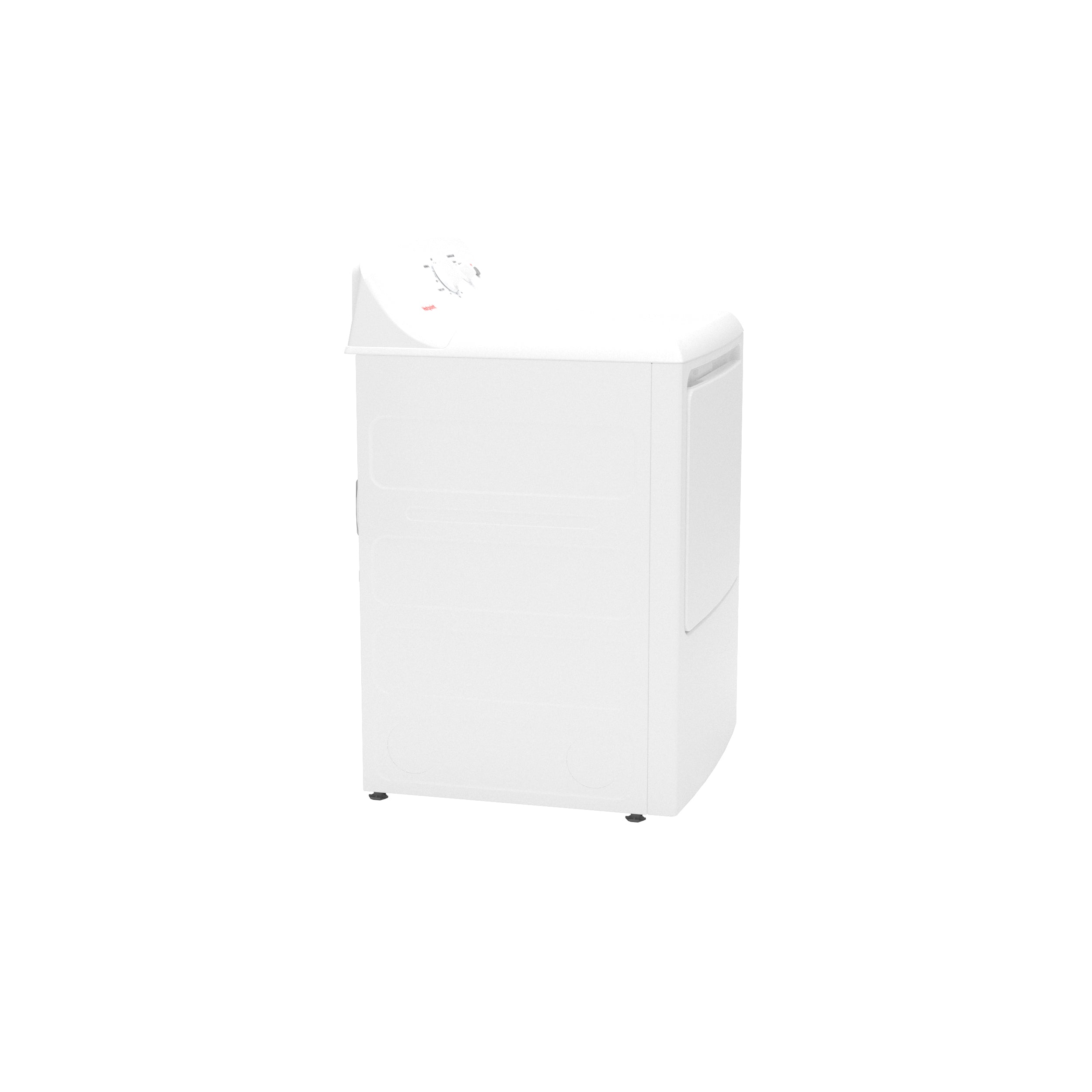GE - Hotpoint 6.2 Cu. Ft. Capacity  Electric Dryer With Up To 120 Ft. Venting And Shallow Depth​ - White - Dryers - Additional View 27