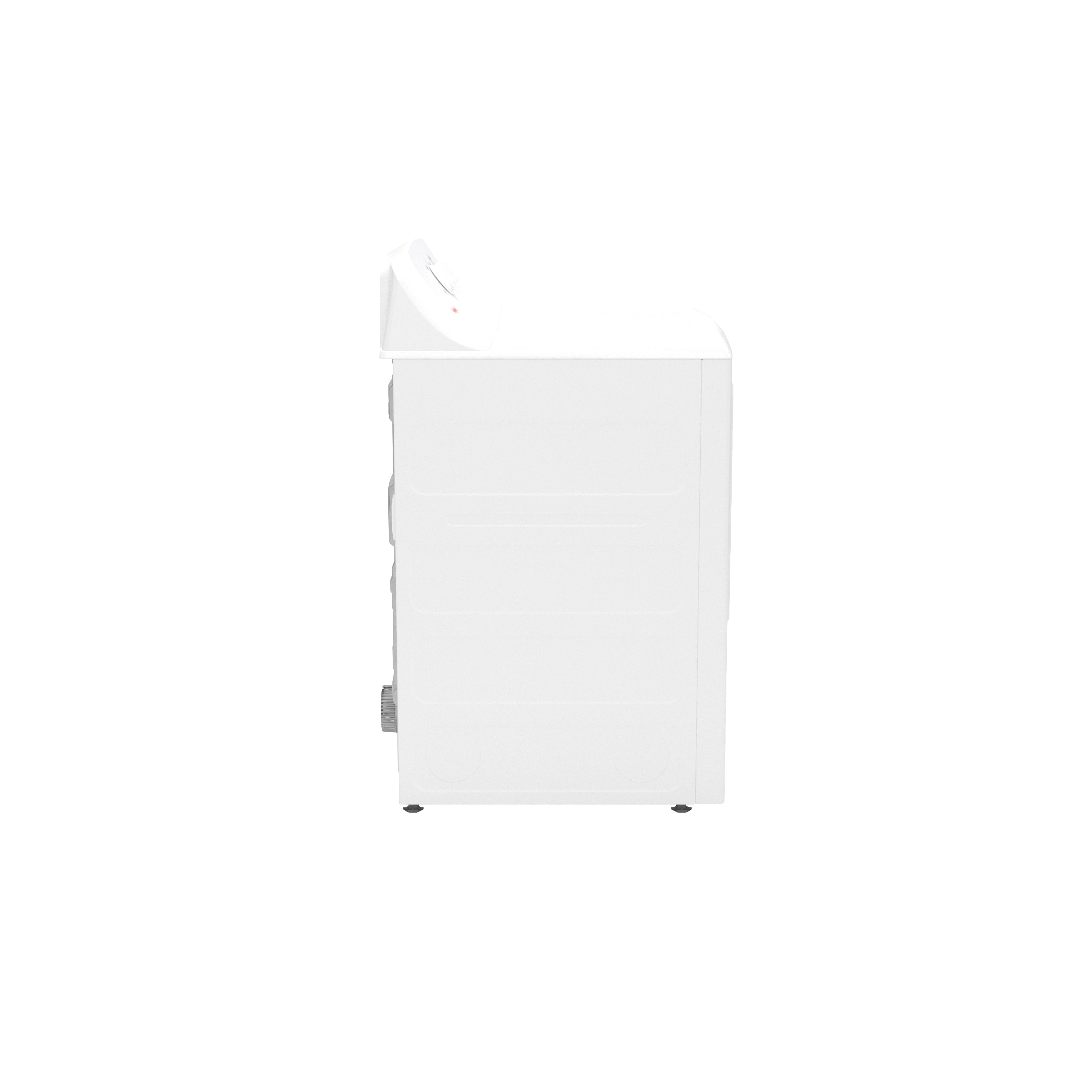 GE - Hotpoint 6.2 Cu. Ft. Capacity  Electric Dryer With Up To 120 Ft. Venting And Shallow Depth​ - White - Dryers - Additional View 26