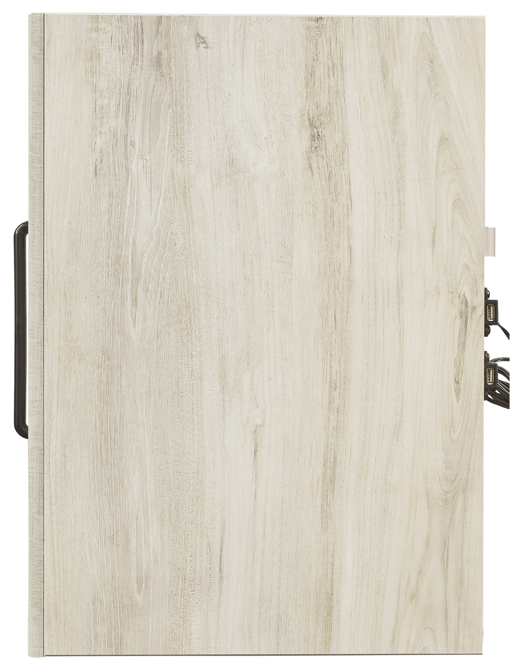 Ashley Furniture - Cambeck Two Drawer Night Stand - White - Beige Wood - Nightstands - Additional View 6