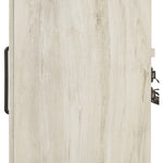 Ashley Furniture - Cambeck Two Drawer Night Stand - White - Beige Wood - Nightstands - Additional View 6