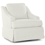 AYLA SIMPLY WHITE SWIVEL GLIDER - Additional View 1