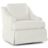 AYLA SIMPLY WHITE SWIVEL GLIDER - Additional View 1