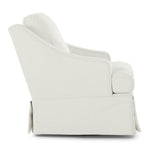 AYLA SIMPLY WHITE SWIVEL GLIDER - Additional View 2