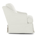 AYLA SIMPLY WHITE SWIVEL GLIDER - Additional View 2