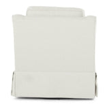 AYLA SIMPLY WHITE SWIVEL GLIDER - Additional View 3