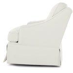 AYLA SIMPLY WHITE SWIVEL GLIDER - Additional View 4