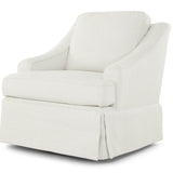 AYLA SIMPLY WHITE SWIVEL GLIDER - Additional View 5