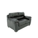 Austin Loveseat - Black - Additional View 1