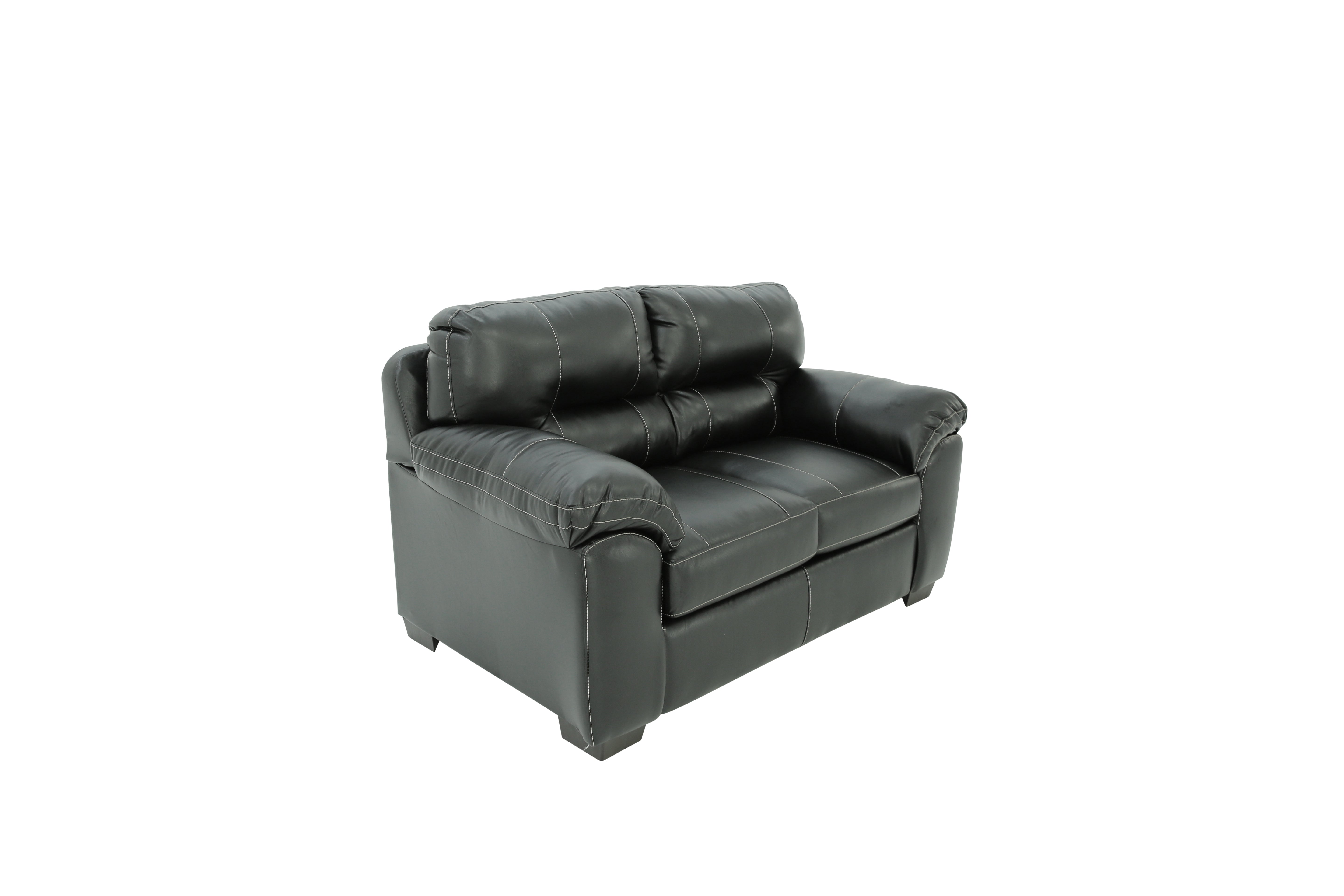 Austin Loveseat - Black - Additional View 1