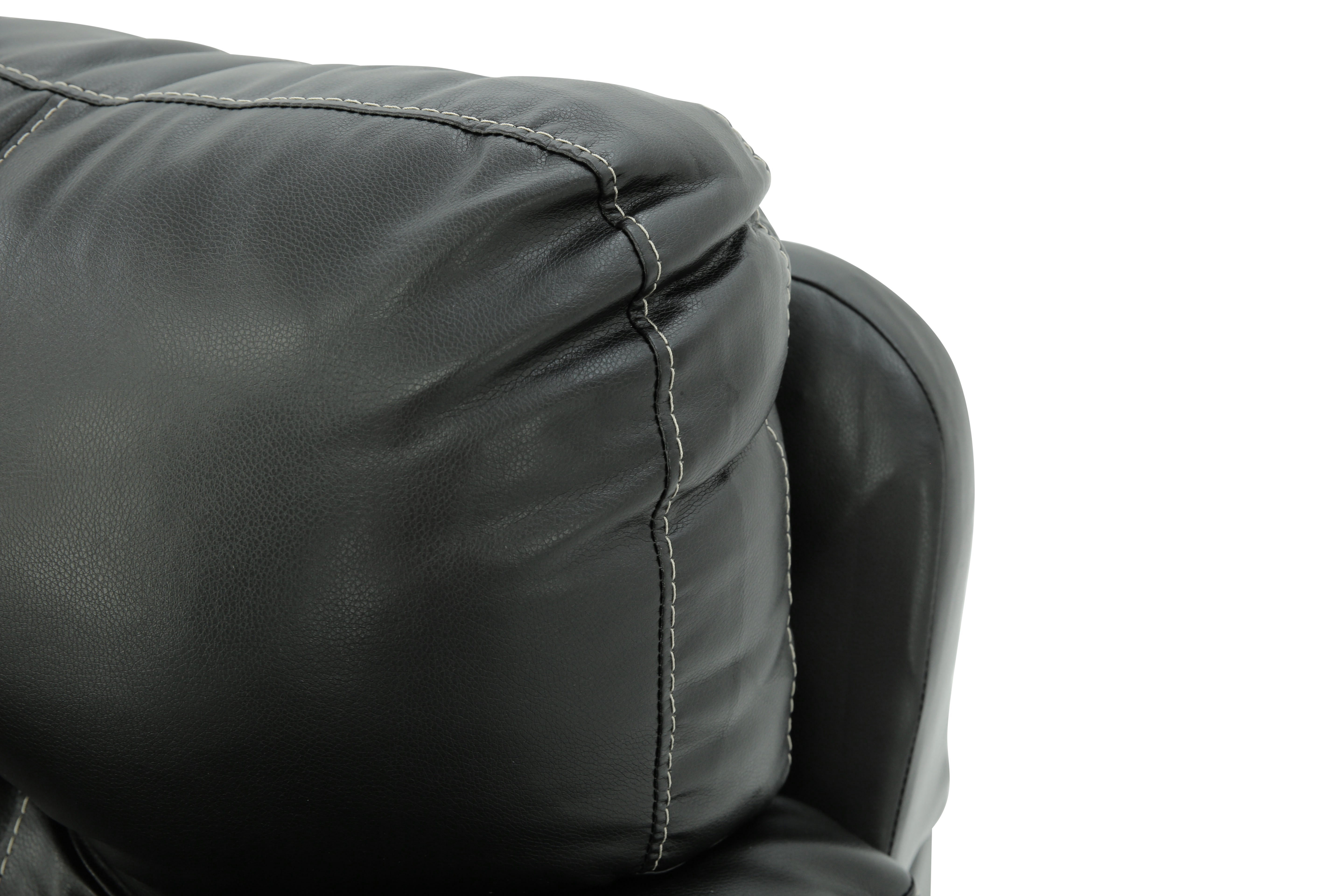 Austin Loveseat - Black - Additional View 2
