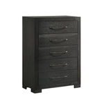 Elements International - ALLAN BLACK CHEST - Wood - Chests