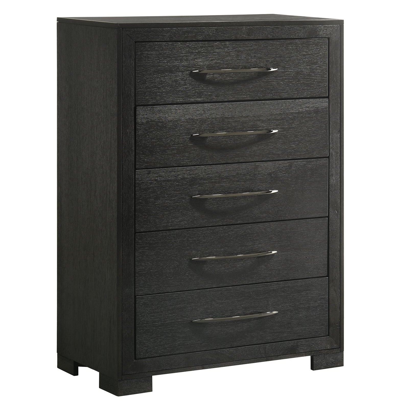 Elements International - ALLAN BLACK CHEST - Wood - Chests