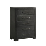 Elements International - ALLAN BLACK CHEST - Wood - Chests
