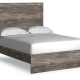 Ashley Furniture - Ralinski Full Panel Bed - Brown - Gray Wood - Beds