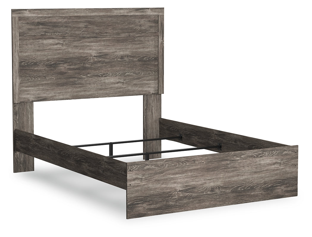 Ashley Furniture - Ralinski Full Panel Bed - Brown - Gray Wood - Beds - Additional View 3