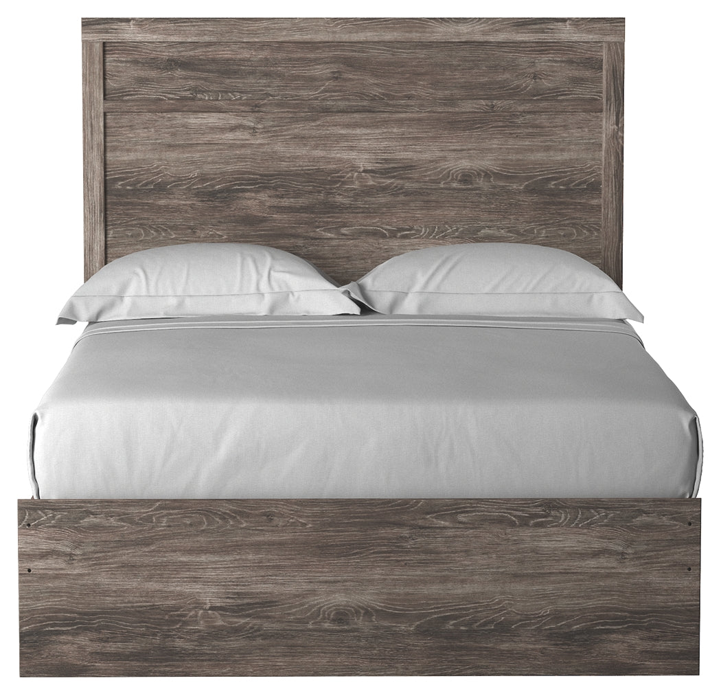 Ashley Furniture - Ralinski Full Panel Bed - Brown - Gray Wood - Beds - Additional View 5