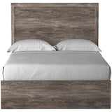 Ashley Furniture - Ralinski Full Panel Bed - Brown - Gray Wood - Beds - Additional View 5