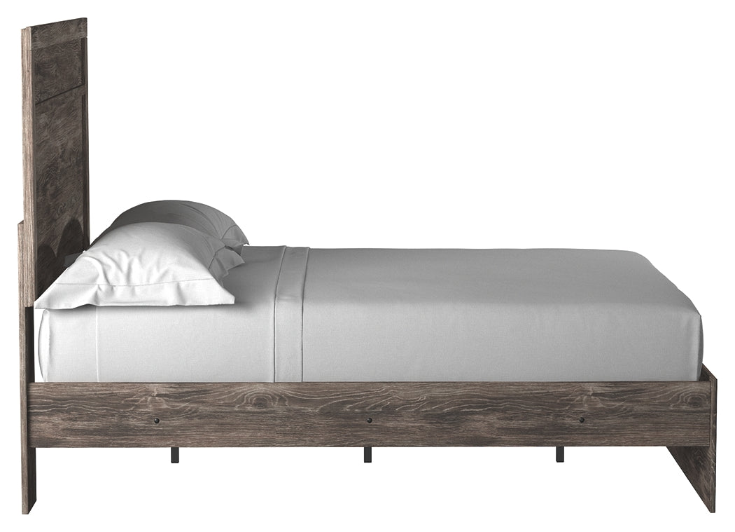 Ashley Furniture - Ralinski Full Panel Bed - Brown - Gray Wood - Beds - Additional View 6