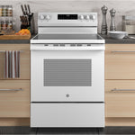 GE WHITE 30" FREE-STANDING WHITE RANGE - Ranges - Additional View 5
