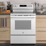 GE WHITE 30" FREE-STANDING WHITE RANGE - Ranges - Additional View 5