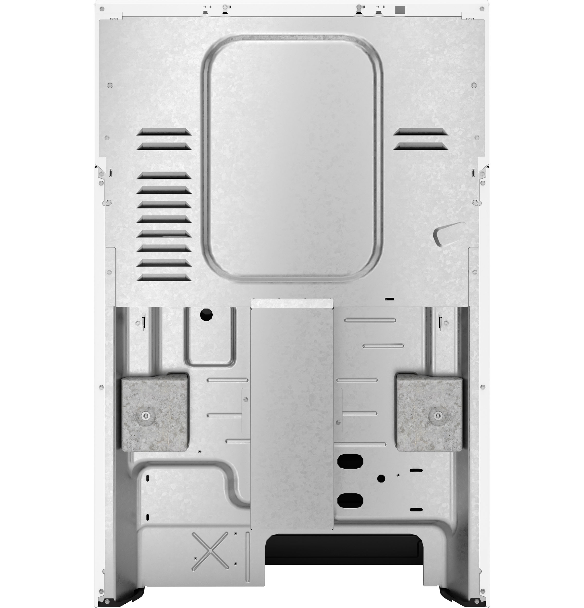GE WHITE 30" FREE-STANDING WHITE RANGE - Ranges - Additional View 24