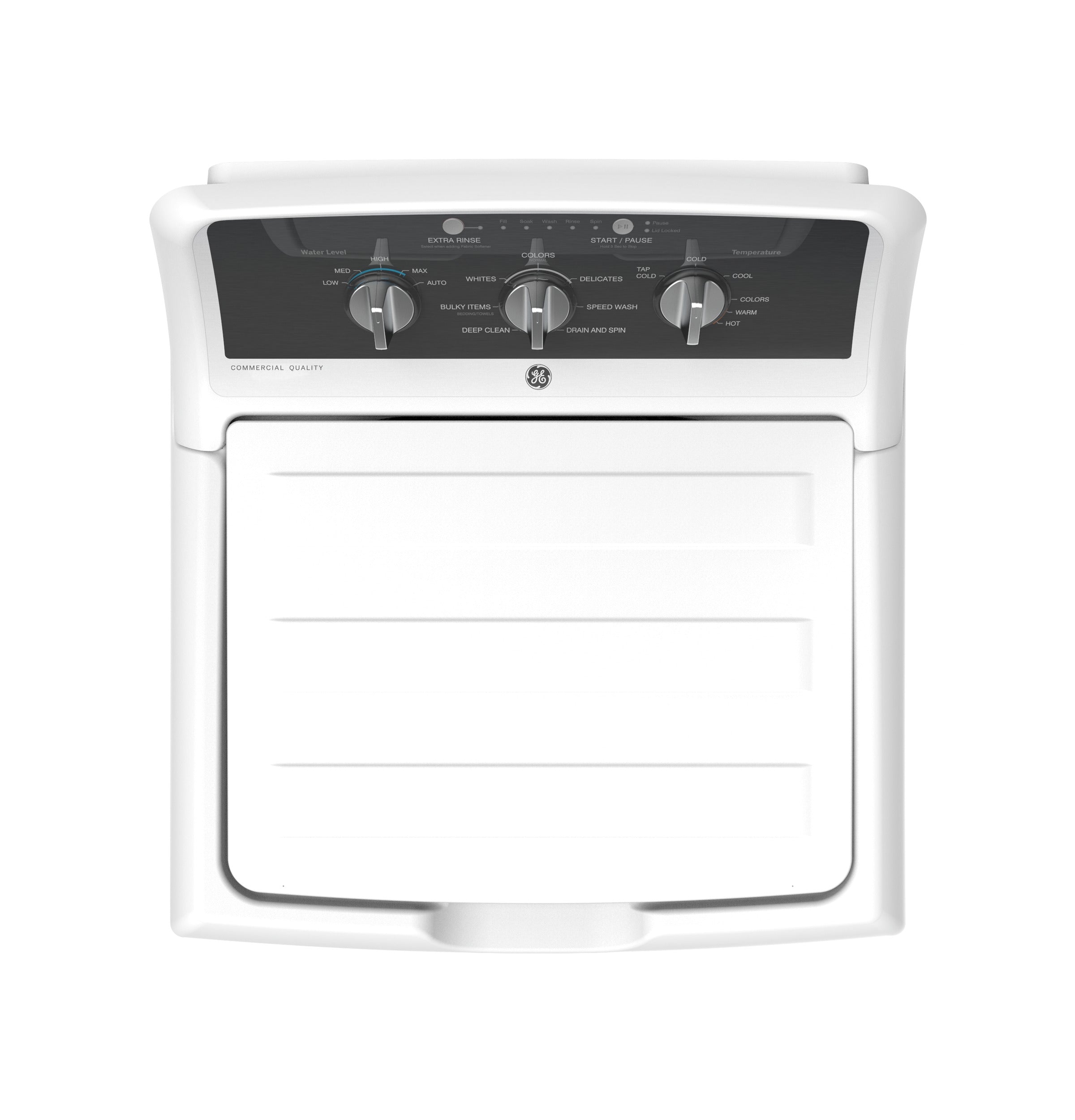 GE WHITE COMMERCIAL TOP LOAD 4.3CU WASHER - Washers - Additional View 8