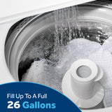 GE WHITE COMMERCIAL TOP LOAD 4.3CU WASHER - Washers - Additional View 25