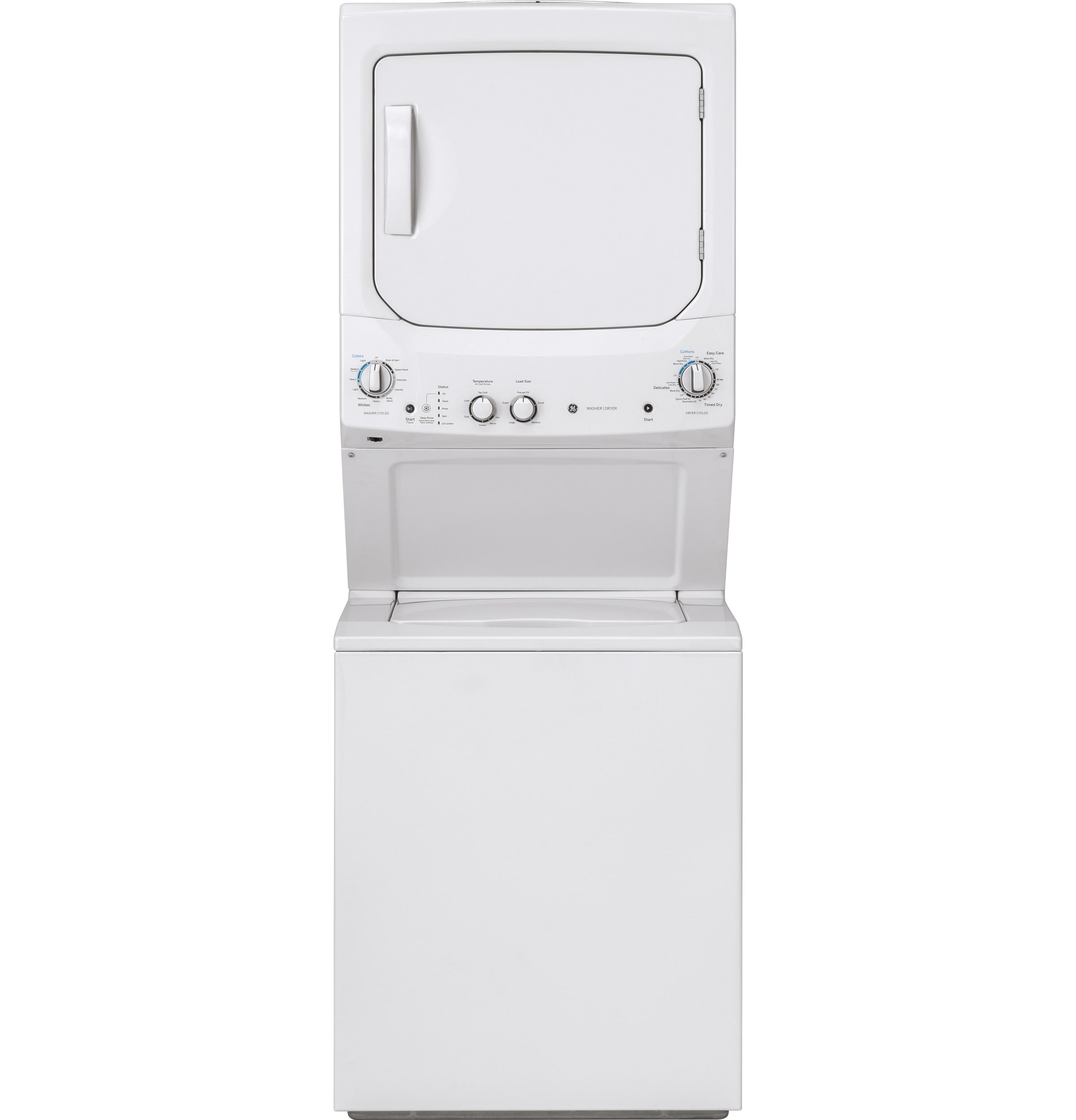 GE WHITE UNITIZED LAUNDRY UNIT - Washers & Dryers