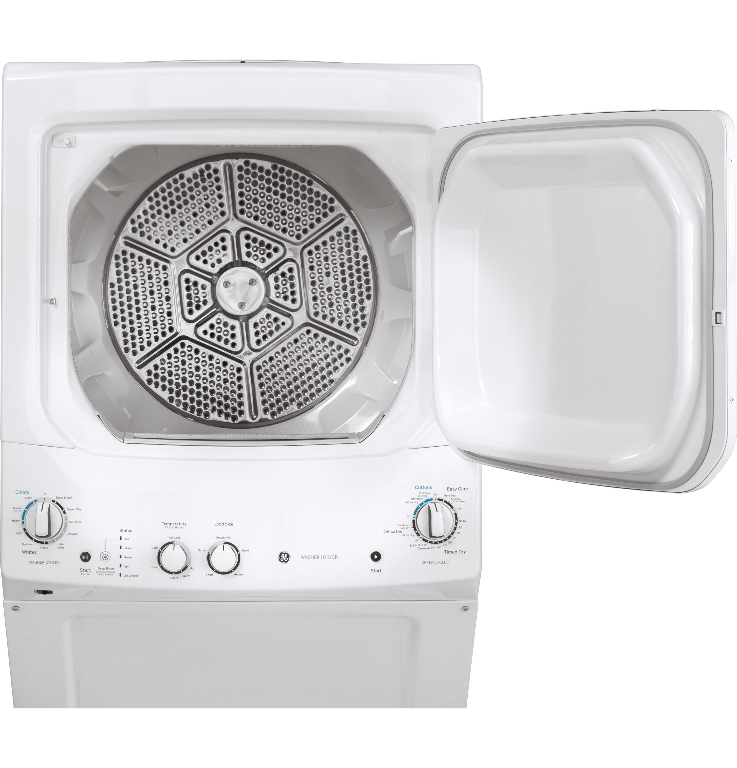 GE WHITE UNITIZED LAUNDRY UNIT - Washers & Dryers - Additional View 3