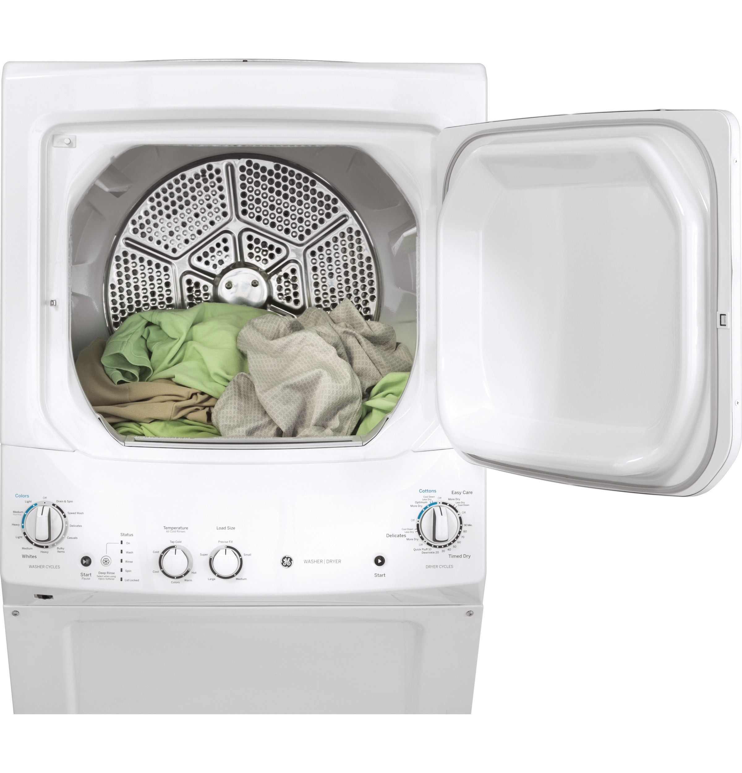 GE WHITE UNITIZED LAUNDRY UNIT - Washers & Dryers - Additional View 5