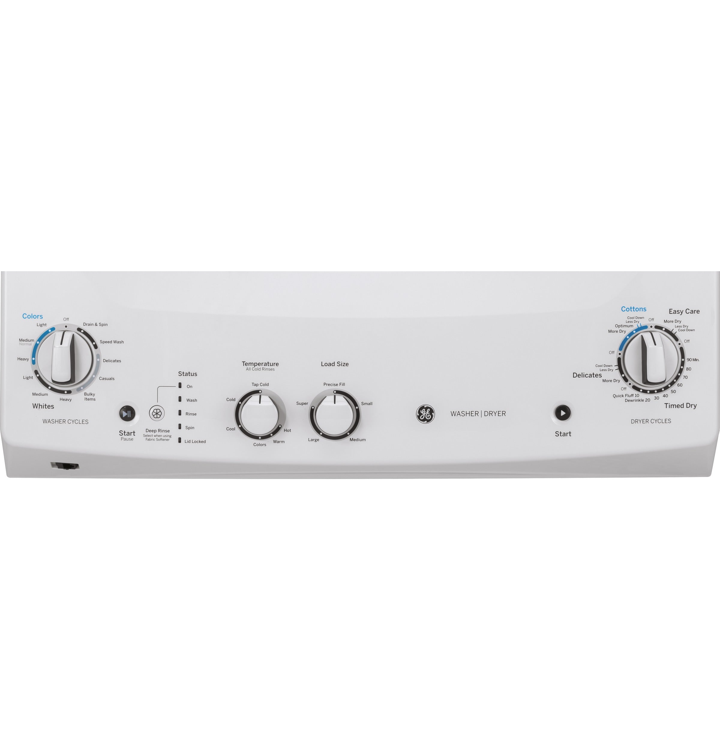 GE WHITE UNITIZED LAUNDRY UNIT - Washers & Dryers - Additional View 6