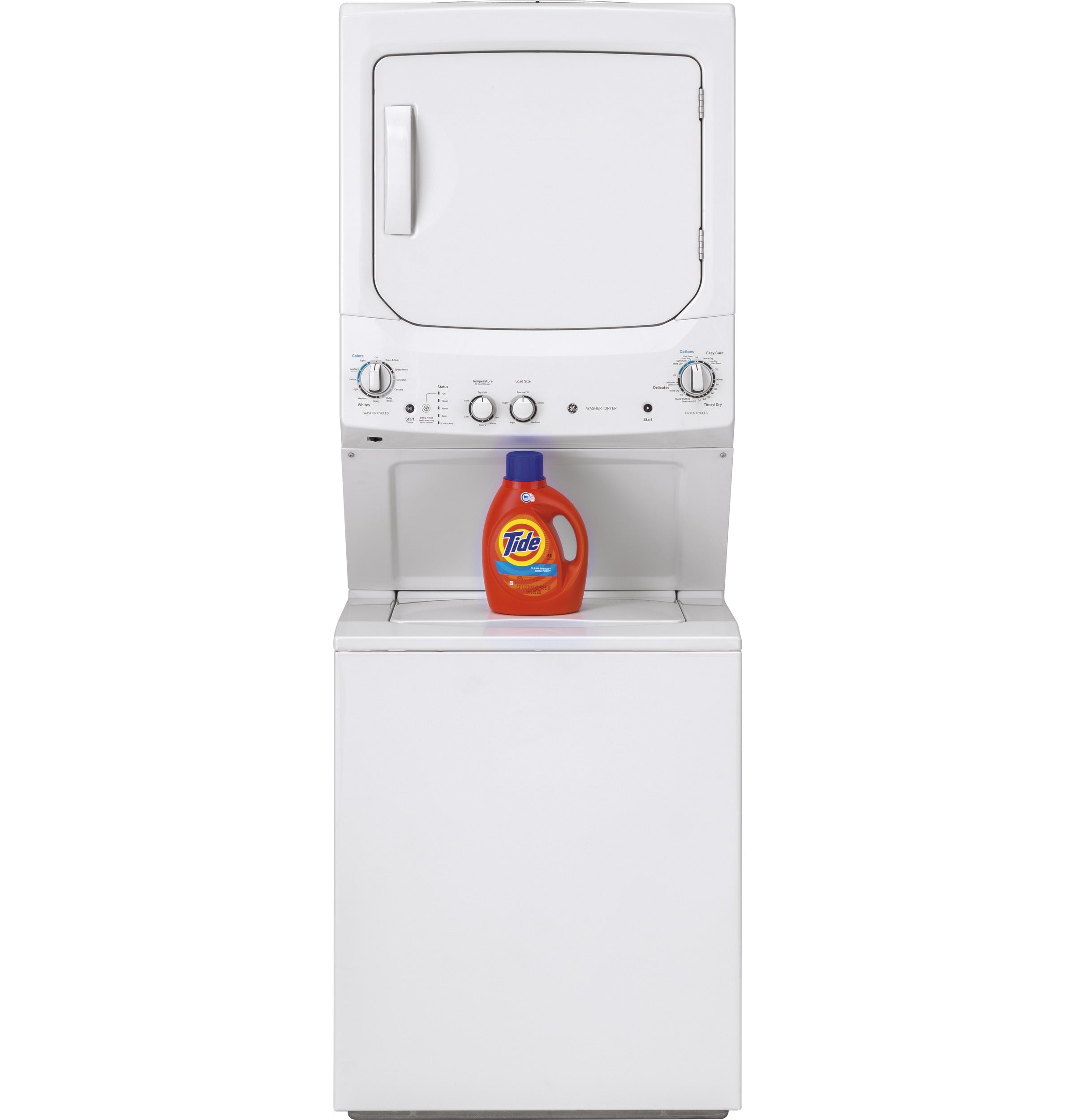 GE WHITE UNITIZED LAUNDRY UNIT - Washers & Dryers - Additional View 7