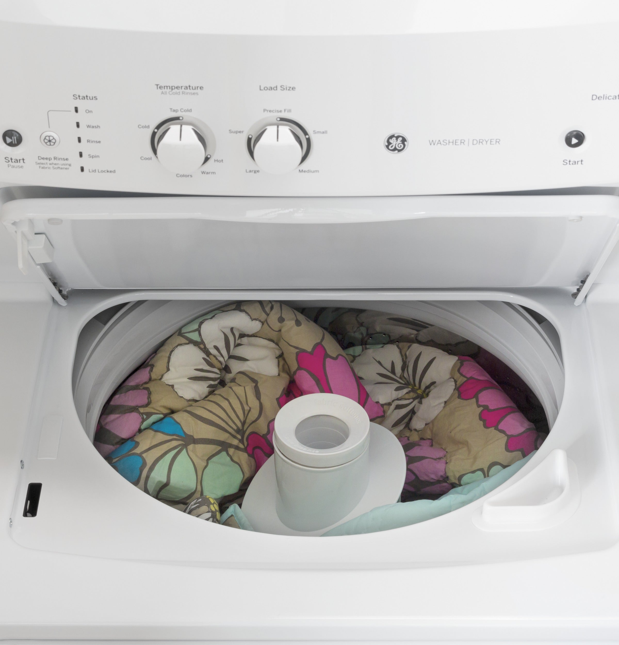 GE WHITE UNITIZED LAUNDRY UNIT - Washers & Dryers - Additional View 9