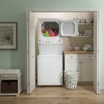 GE WHITE UNITIZED LAUNDRY UNIT - Washers & Dryers - Additional View 12