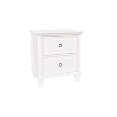 New Classic - TAMARACK WHITE NIGHTSTAND - Wood - Nightstands