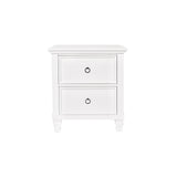 New Classic - TAMARACK WHITE NIGHTSTAND - Wood - Nightstands - Additional View 1