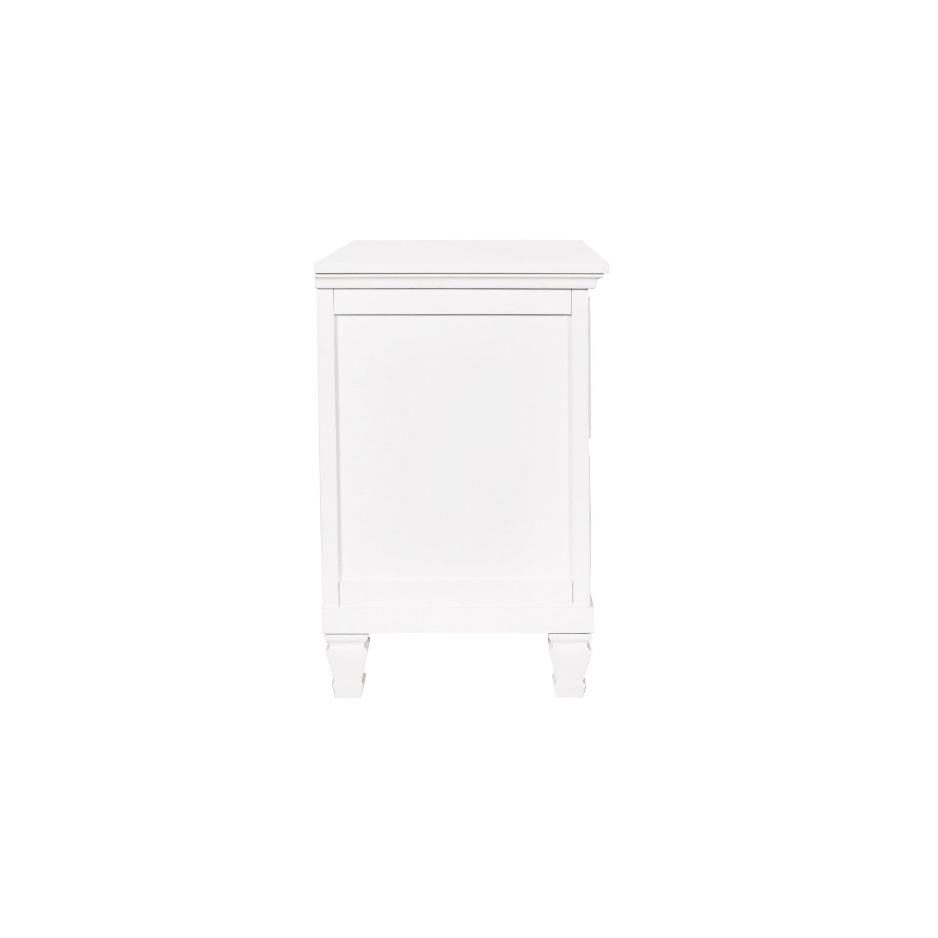 New Classic - TAMARACK WHITE NIGHTSTAND - Wood - Nightstands - Additional View 3
