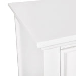 New Classic - TAMARACK WHITE NIGHTSTAND - Wood - Nightstands - Additional View 4