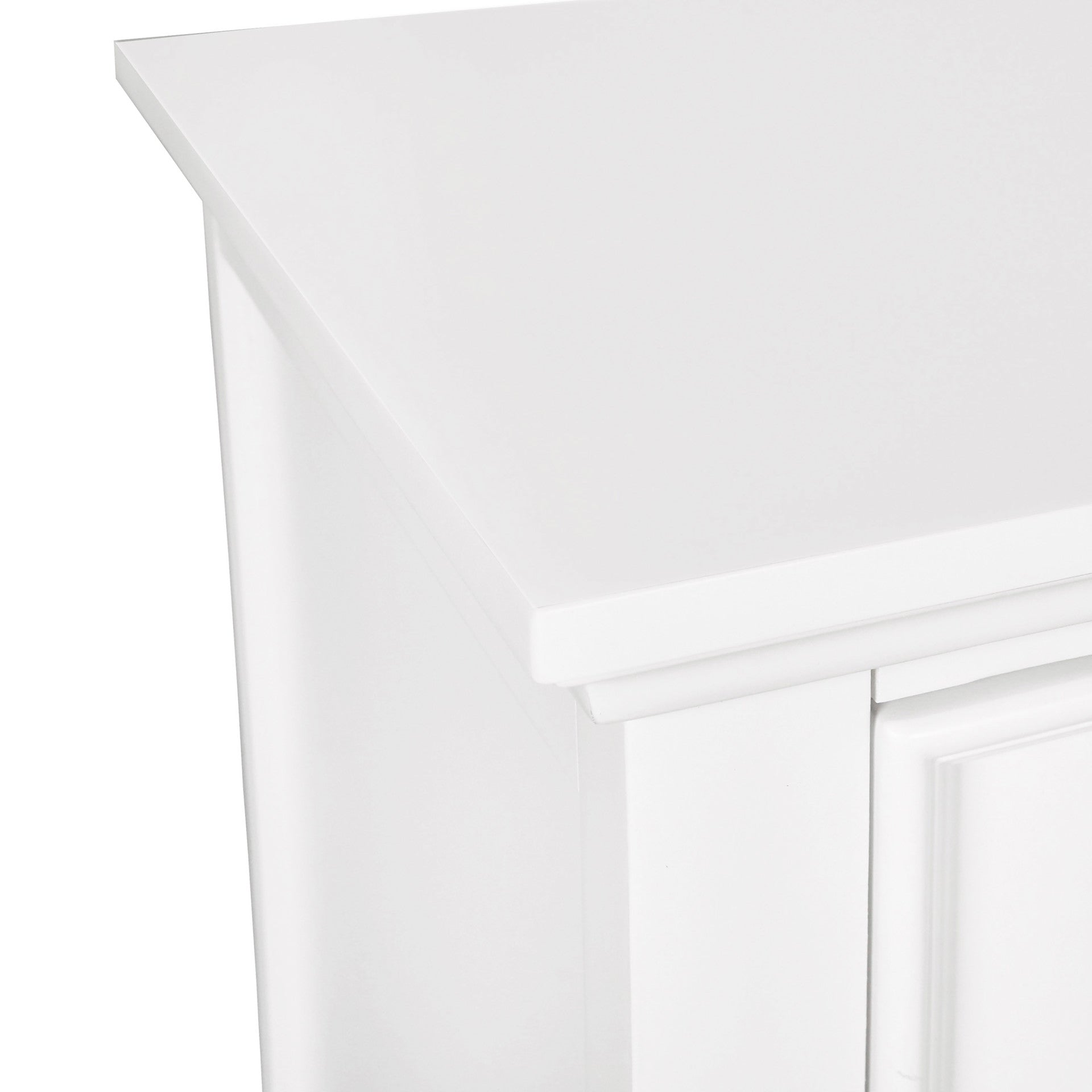 New Classic - TAMARACK WHITE NIGHTSTAND - Wood - Nightstands - Additional View 4