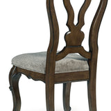 Ashley Furniture - Maylee Dining Side Chair - Dark Brown Fabric|Wood - Chairs - Additional View 4