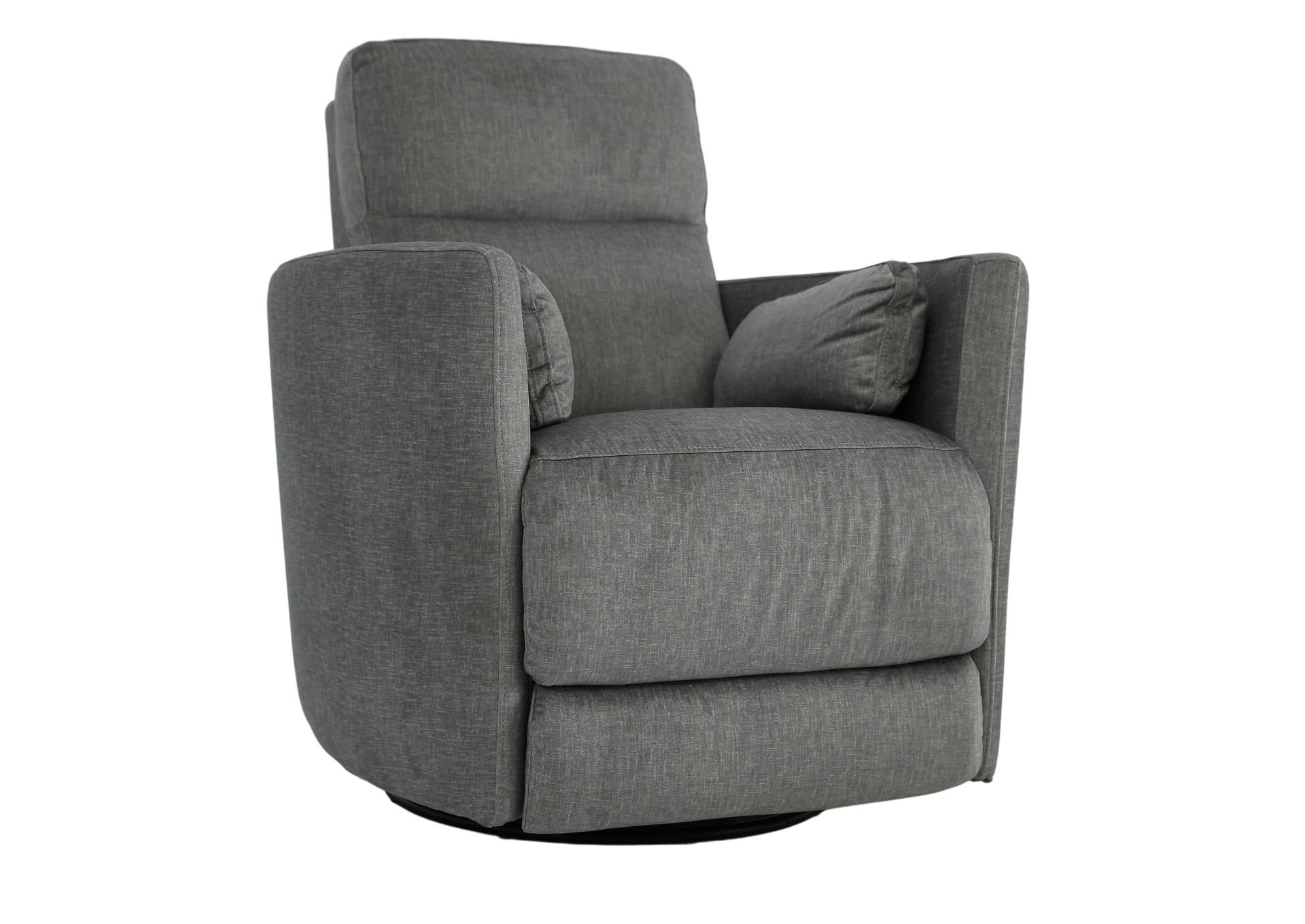 Leland Swivel Recliner - Dove - Additional View 1