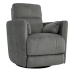 Leland Swivel Recliner - Dove - Additional View 1
