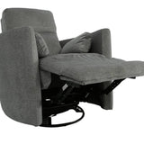 Leland Swivel Recliner - Dove - Additional View 2