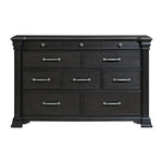 Elements International - KINGS COURT BLACK DRESSER - Wood - Dresser & Mirror - Additional View 2