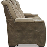 Ashley Furniture - Next-Gen Power Sofa - Sand - Beige Faux Leather - Sofas - Additional View 4
