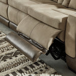 Ashley Furniture - Next-Gen Power Sofa - Sand - Beige Faux Leather - Sofas - Additional View 9