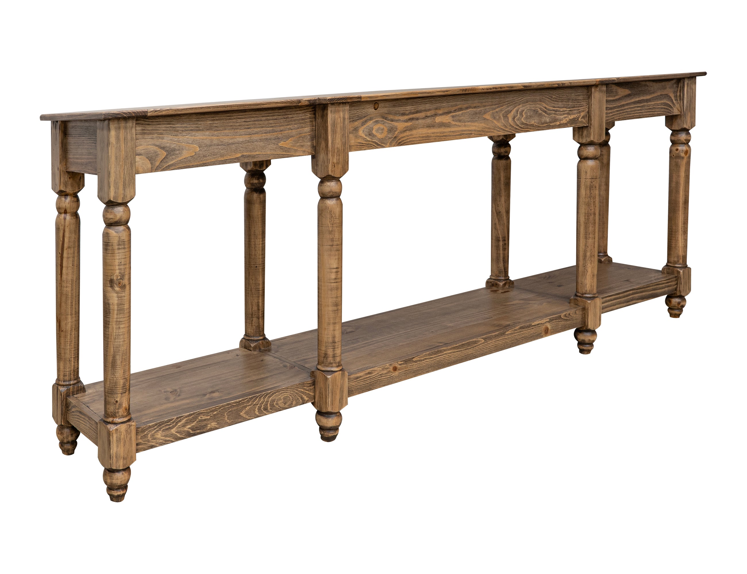 International Furniture Direct - WIMBERLY SOFA TABLE - Light Brown Wood - Tables
