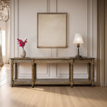 International Furniture Direct - WIMBERLY SOFA TABLE - Light Brown Wood - Tables - Additional View 1