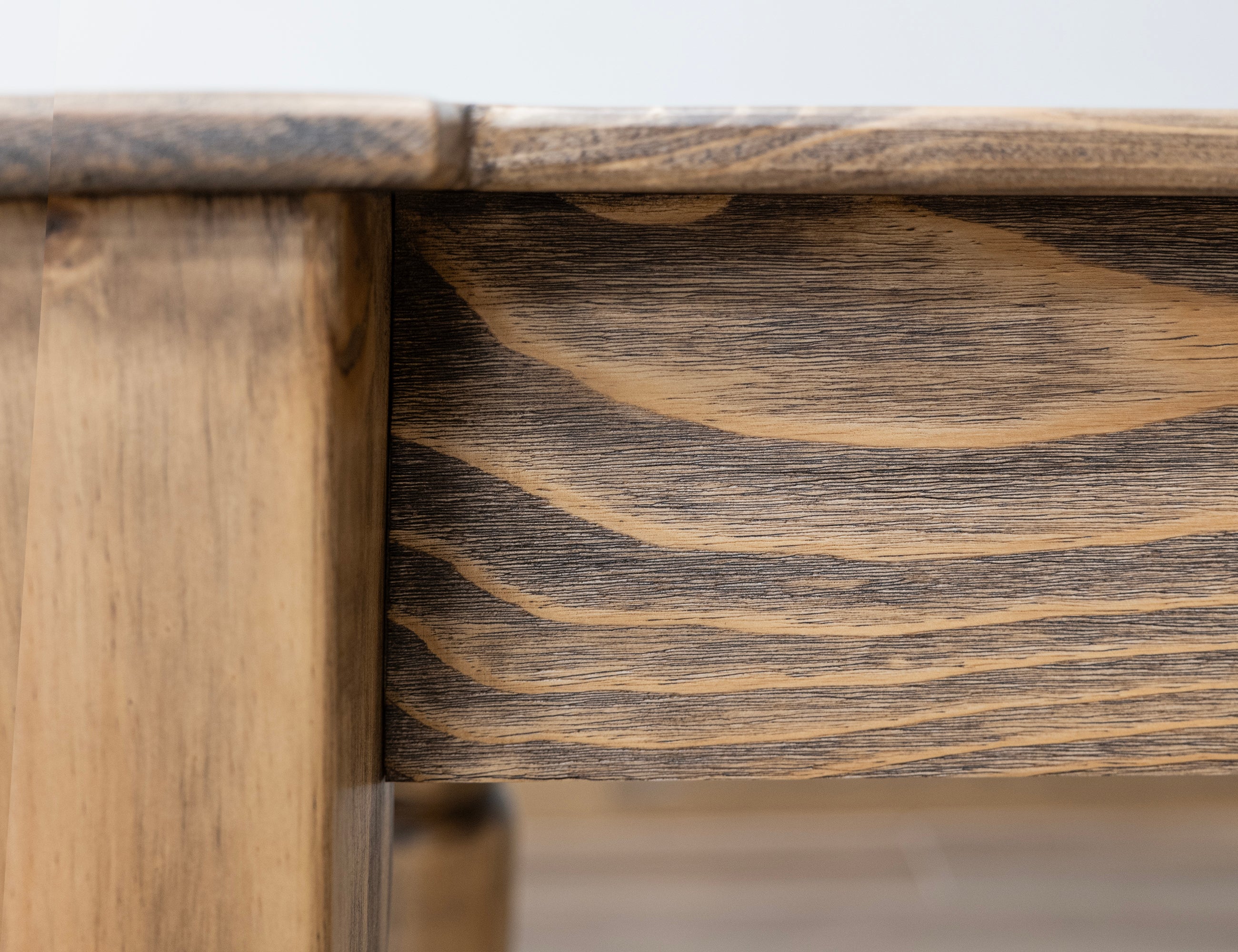 International Furniture Direct - WIMBERLY SOFA TABLE - Light Brown Wood - Tables - Additional View 3