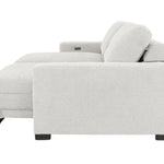 LACHLAN NICKEL POWER SOFA WITH SLIDING SEATS - Additional View 5